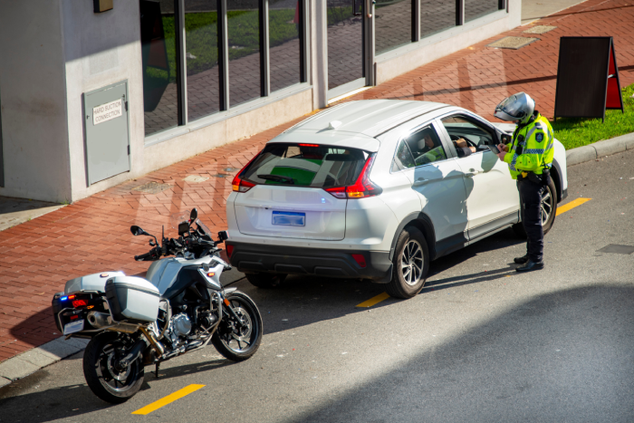 Police Stop for Traffic Infraction