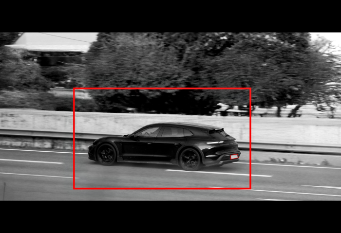 Speed Traffic Rules Violation Camera Flash Focus On Sport Touring Grand Tourismo Car, Notice Of Intended Prosecution